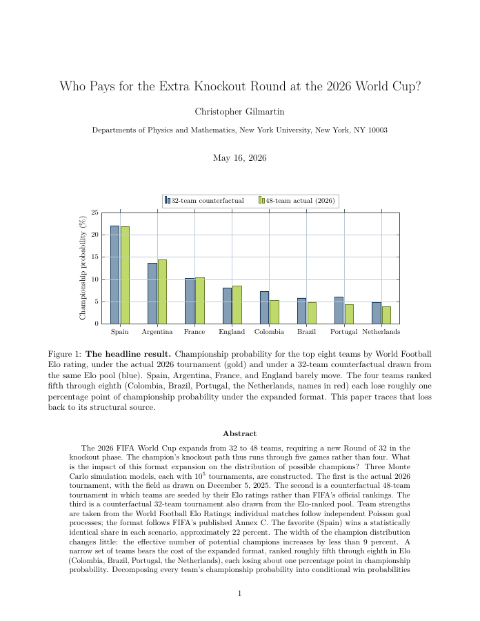 Who Pays for the Extra Knockout Round at the 2026 World Cup?